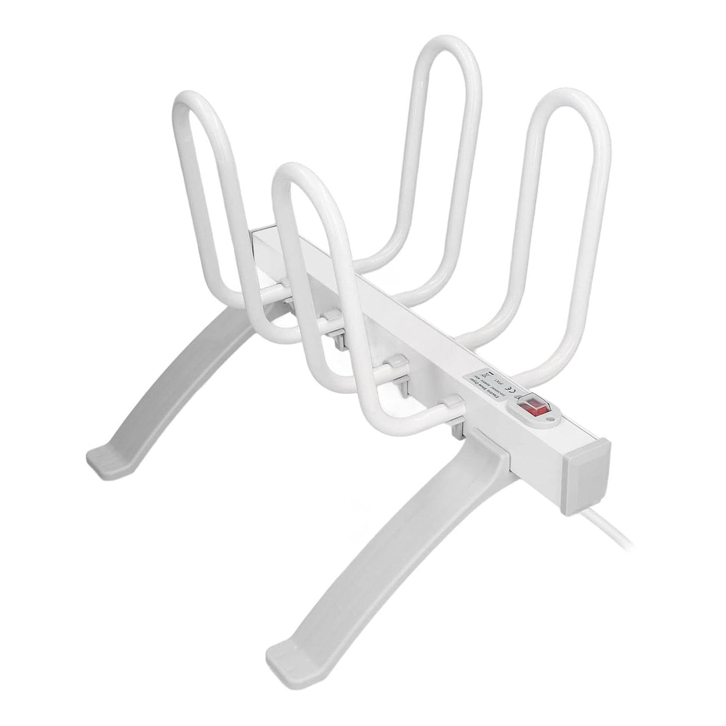 Electric Shoe Boot Dryer Rack | Fast Heating Shoe Drying Stand for 2 Pairs | 45-55°C Constant Temperature | Aluminum Alloy, Waterproof Switch, Silent Operation | Ideal for Boots, Gloves, Leather Shoes