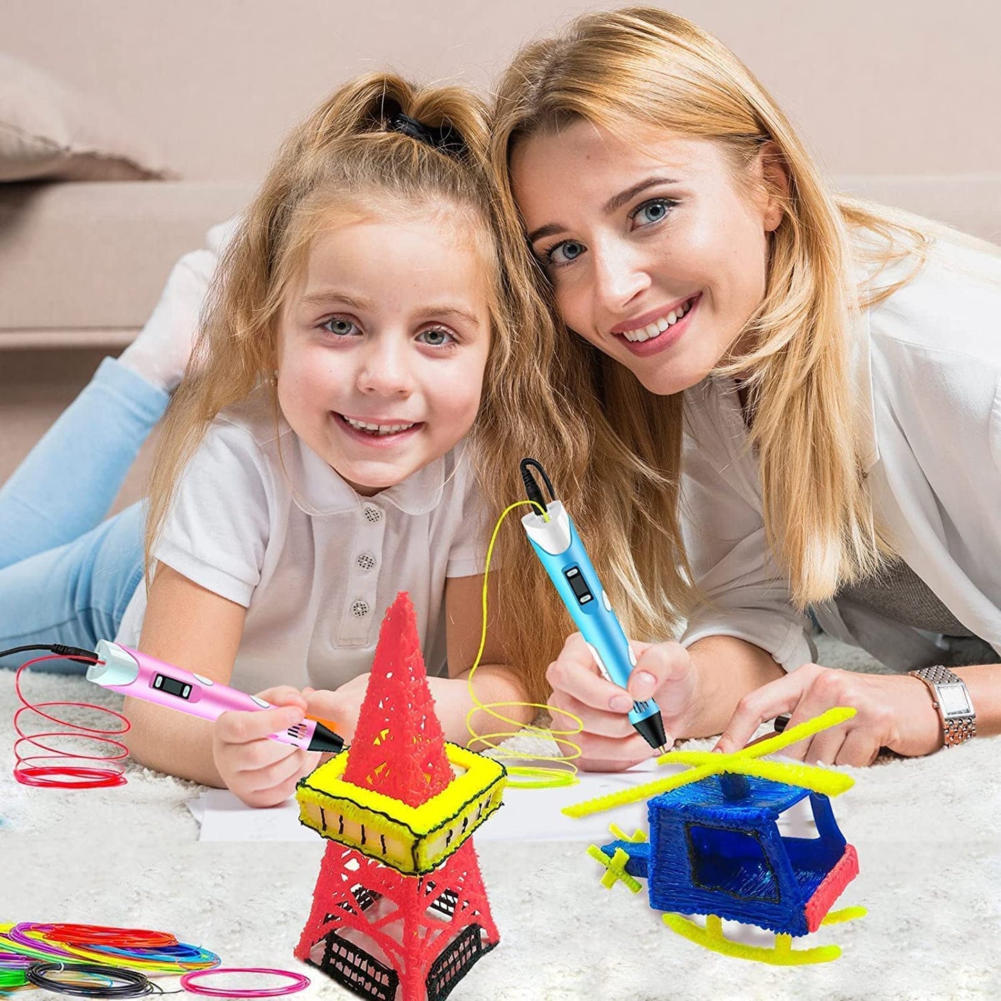 3D Printing Pen for Kids & Adults with LCD Adjustable Speed