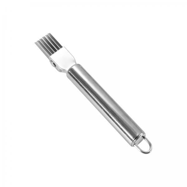 Stainless Steel Scallion Grater & Slicer – Multi-Function Onion Cutter, Garlic Shredder & Vegetable Chopper Tool for Kitchen, Home & Restaurant