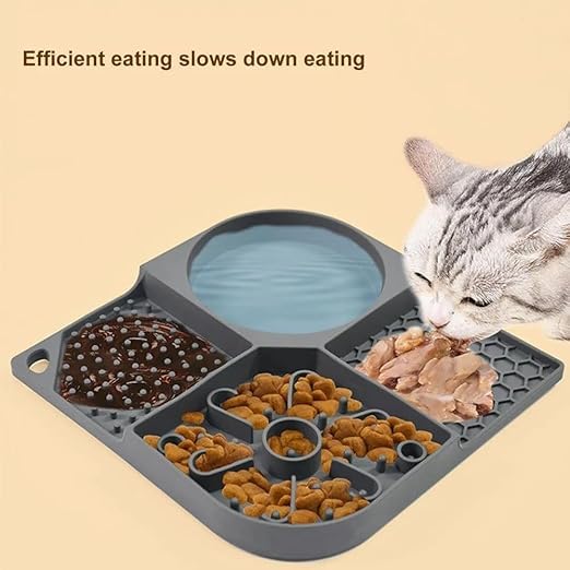Dog & Cat Lick Mat Slow Feeder | Anxiety Relief & Strong Suction
