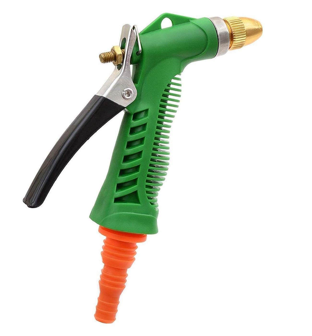 High Pressure Water Gun Nozzle with Steel Trigger - Ideal for Gardening, Car Washing, and Pool Cleaning - Water Spray Gun for Lawn and Flower Plants