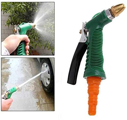 High Pressure Water Gun Nozzle with Steel Trigger - Ideal for Gardening, Car Washing, and Pool Cleaning - Water Spray Gun for Lawn and Flower Plants
