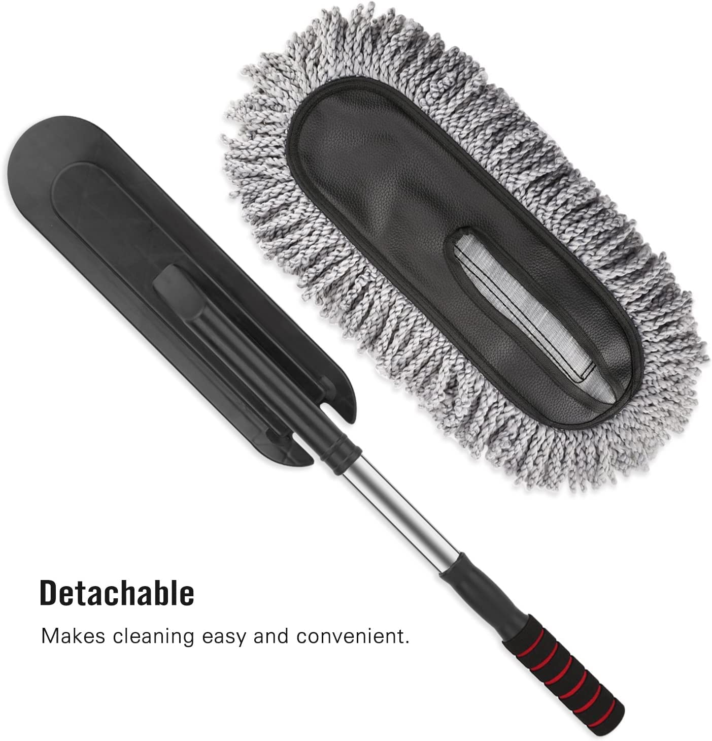 Microfiber Flexible Duster Car Wash | Versatile Cleaning Brush with Expandable Handle | Ideal for Home, Kitchen, and Car Cleaning Accessories