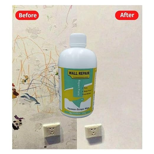 Wall Repair Paste Crack & Hole Filler – Waterproof Putty (250g)