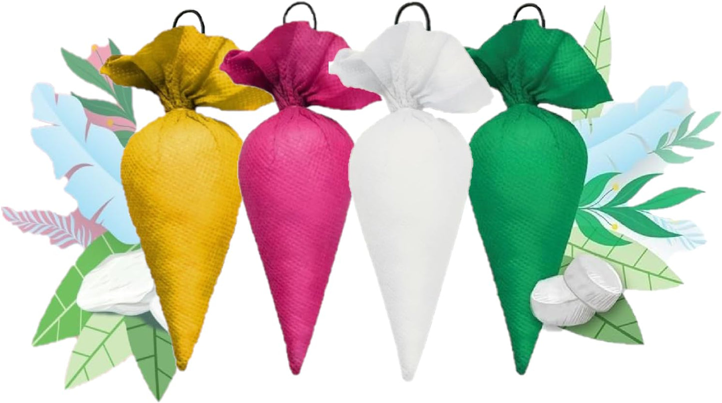 Organic Camphor Cone - 2-in-1 Air Freshener & Mosquito Repellent for Car, Wardrobe & Home