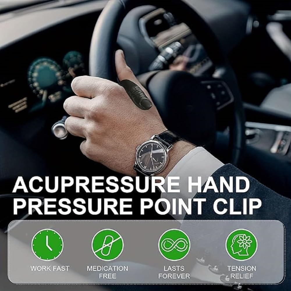 LI4 Acupressure Clip Portable Hand Clip for Natural Acupressure Therapy