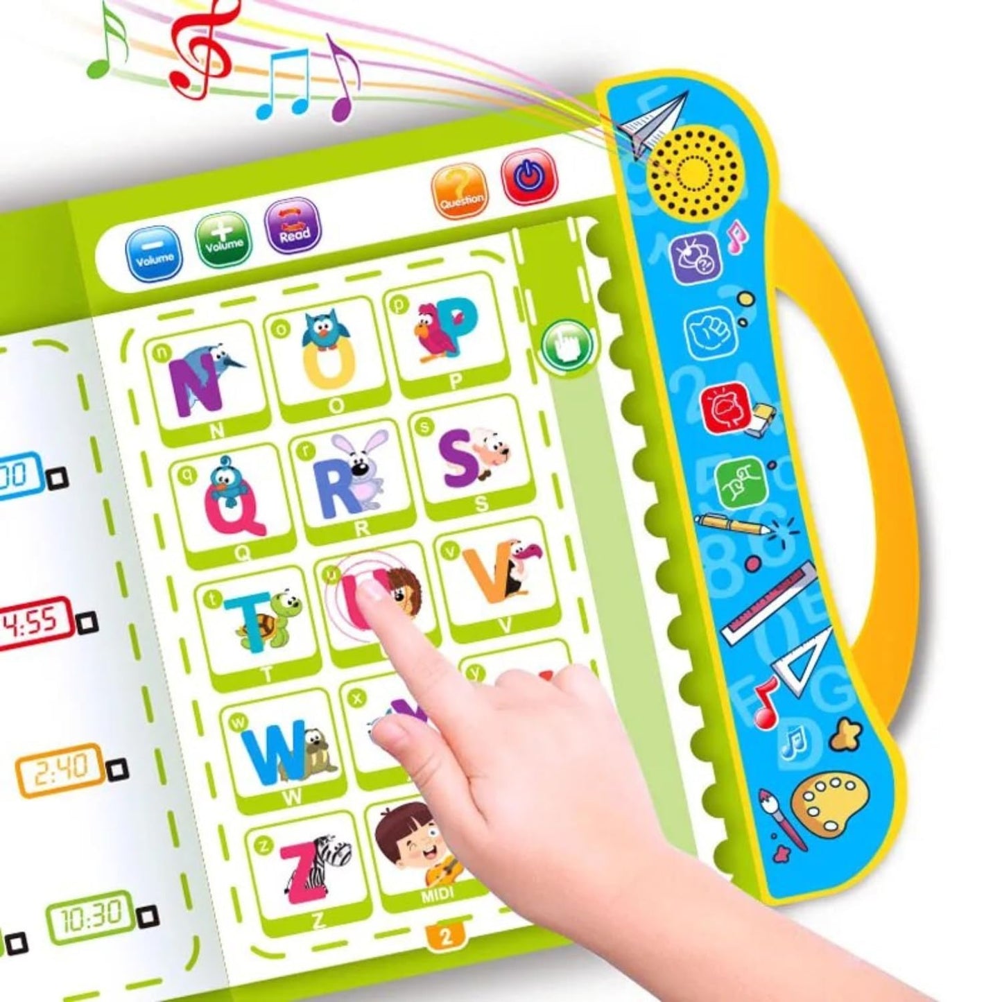Interactive Musical Intelligence Book for Kids Electronic Activity Book for Boys and Girls (3+ Years)