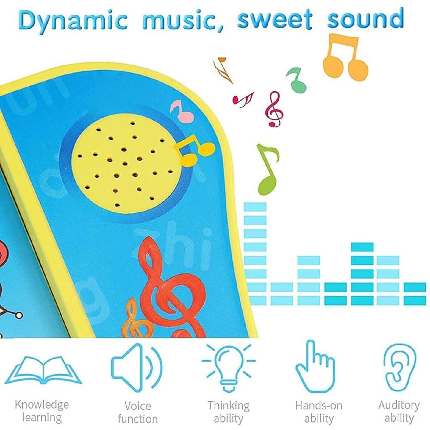 Interactive Musical Intelligence Book for Kids Electronic Activity Book for Boys and Girls (3+ Years)