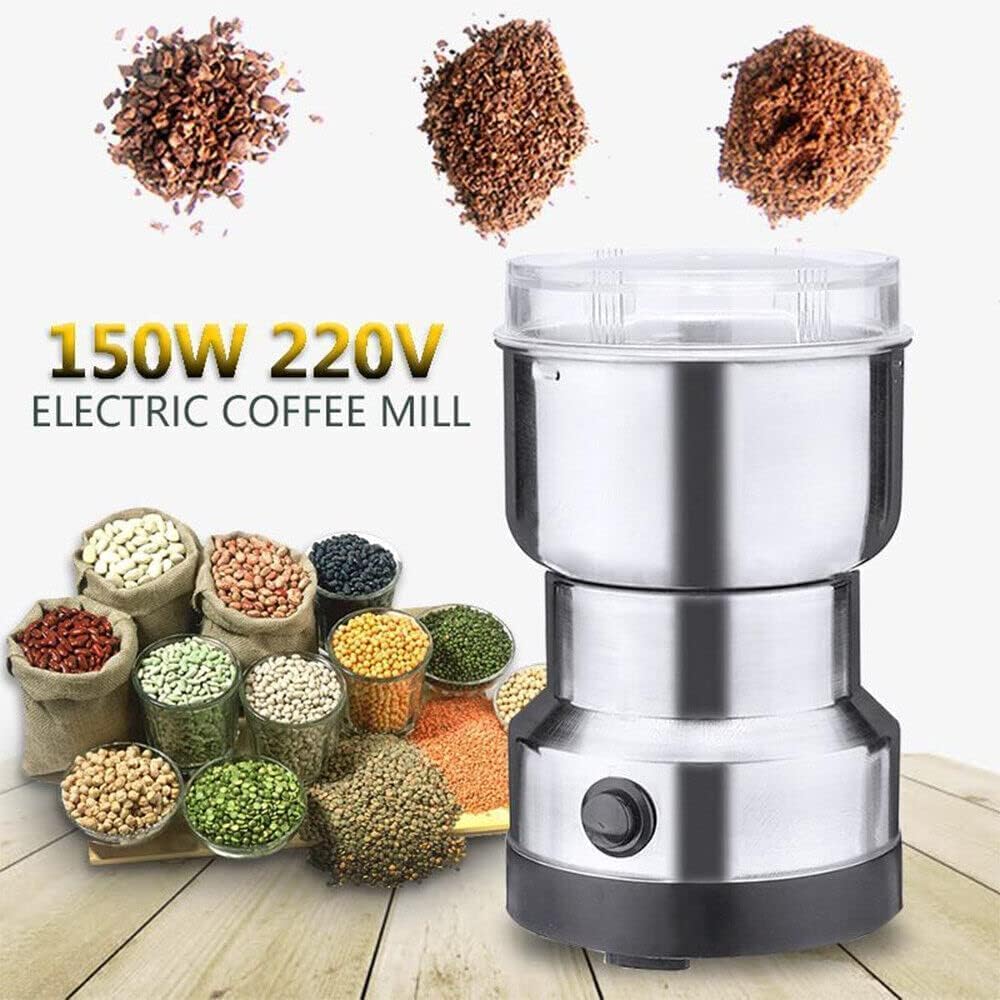 Nima Multifunction Stainless Steel Mini Grinder: Powerful Spice & Coffee Maestro