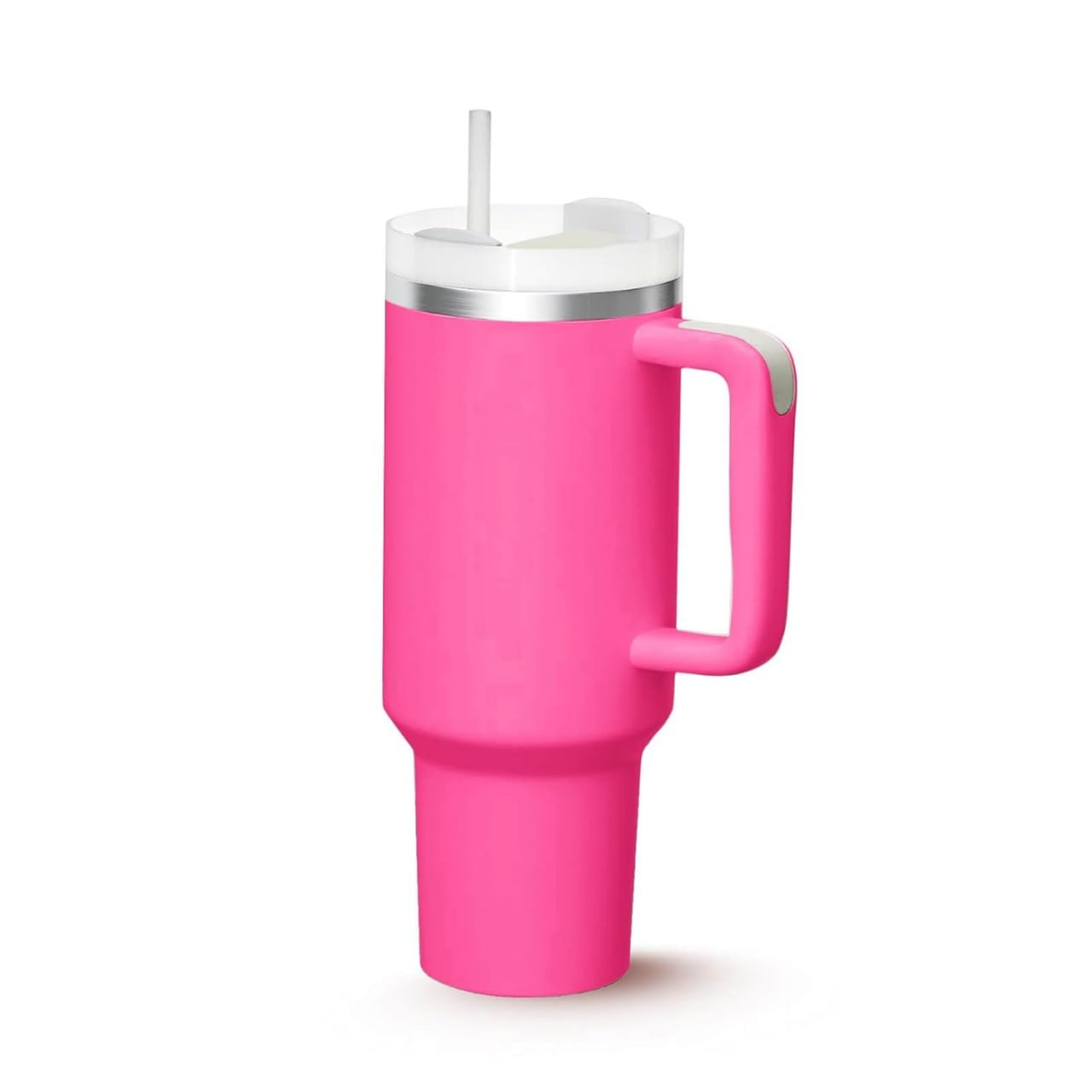 1200 ML Insulated Tumbler with Lid and Straw, Leakproof Double Insulated Mug(1200ml / 1 Pc / Mix Color)