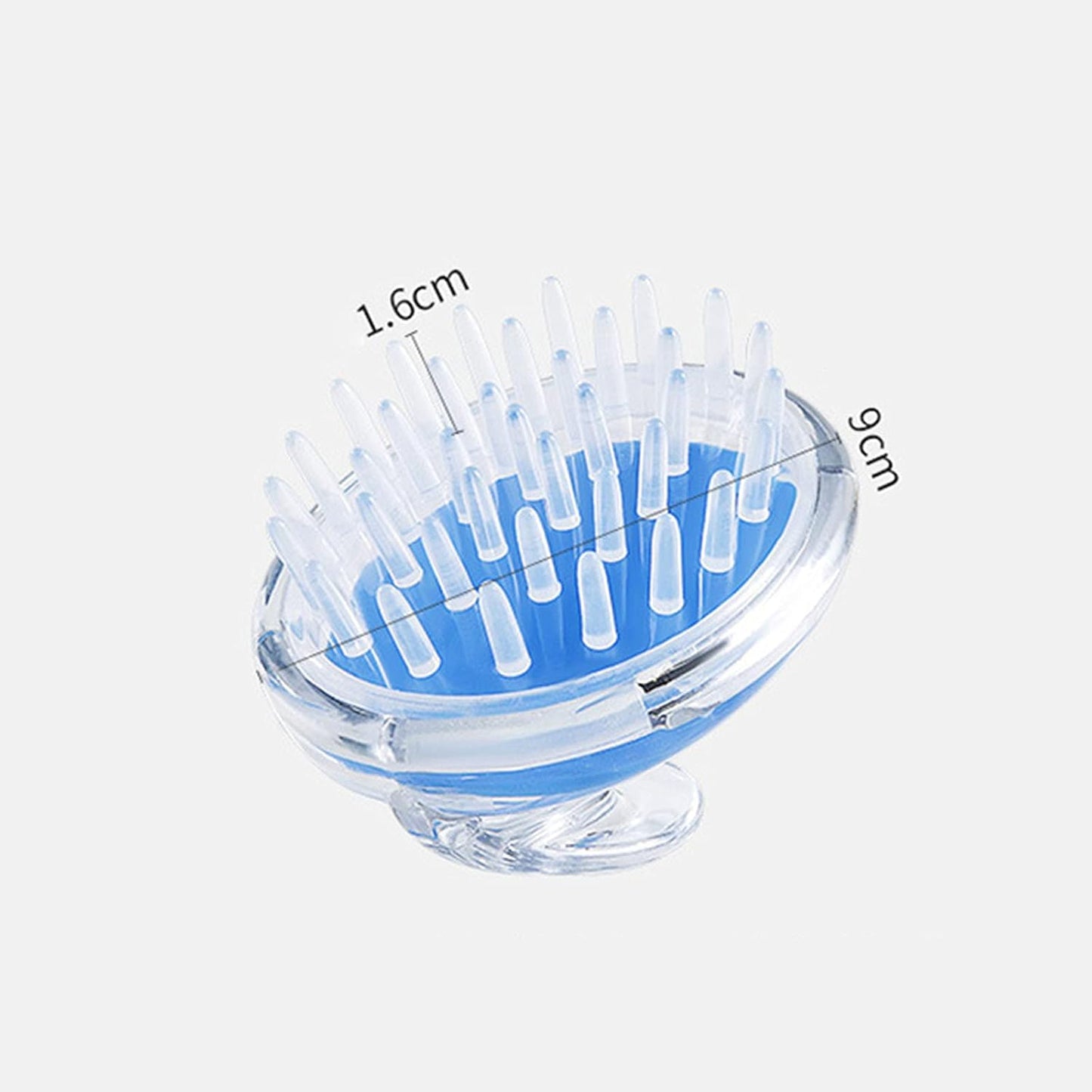 Deep-Cleaning Scalp Massaging Shampoo Brush | Perfect for Hair Care & Stress Relief | Waterproof Silicone Hair Washing Comb