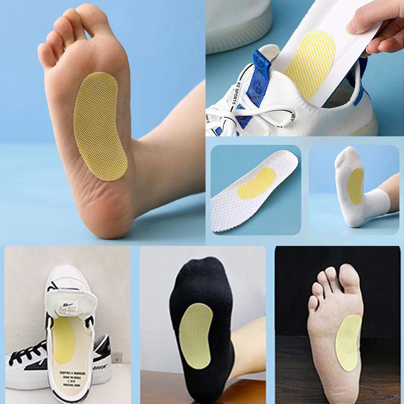 10Pcs Shoe Deodorant Patches - Odor Removal & Anti-Bacterial Stickers