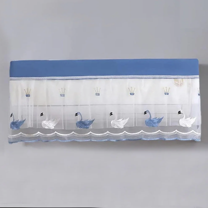 New Embroidered Air Conditioning Dust Cover Designer Ac Cover for Indoor Split Ac 1-1.5 ton (1-1.5 Ton Split AC)