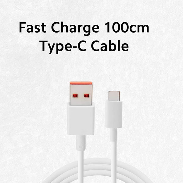 120W Hyper Charge Adapter Cable Combo Superfast 6A Type C For Redmi Note 12 Series, Mi 11 Hyper Charge, Mi 11T & Mi 12pro