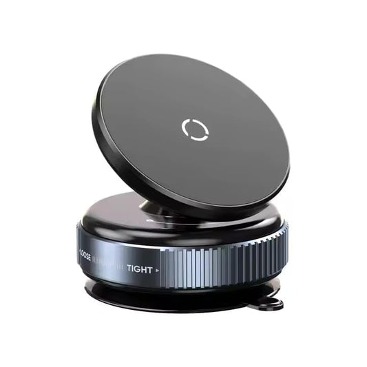 360° Adjustable Vacuum Magnetic Phone Holder for Car – Magsafe Compatible, Super Strong Suction Cup Mount for Dashboard – Hands-Free Phone Stand for iPhone & Android (No Charging Needed) K009
