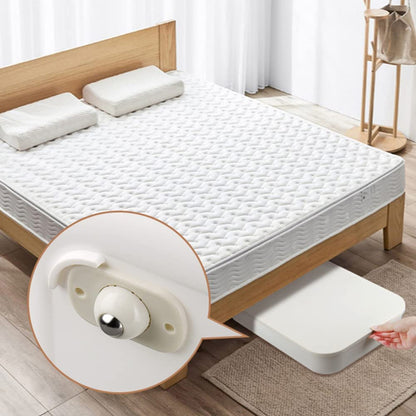 4-Piece Self-Adhesive Swivel Caster Wheels 360° for Furniture