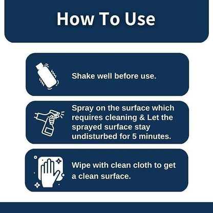 2 IN 1 STAIN and RUST REMOVER SPRAY Stain Removal Cleaning Solution