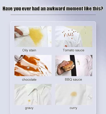 64 Pcs Clothing Stain Remover Wipes – Individually Wrapped, On-the-Go (Pack of 1, 64Pcs)