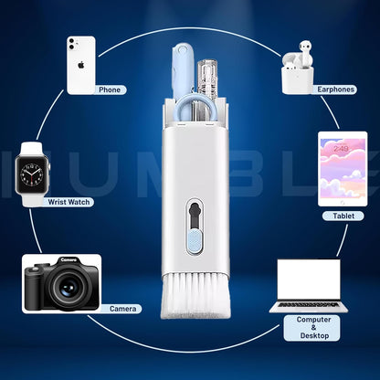 7-in-1 Electronic Cleaner Kit – Keyboard, Laptop & Earbuds