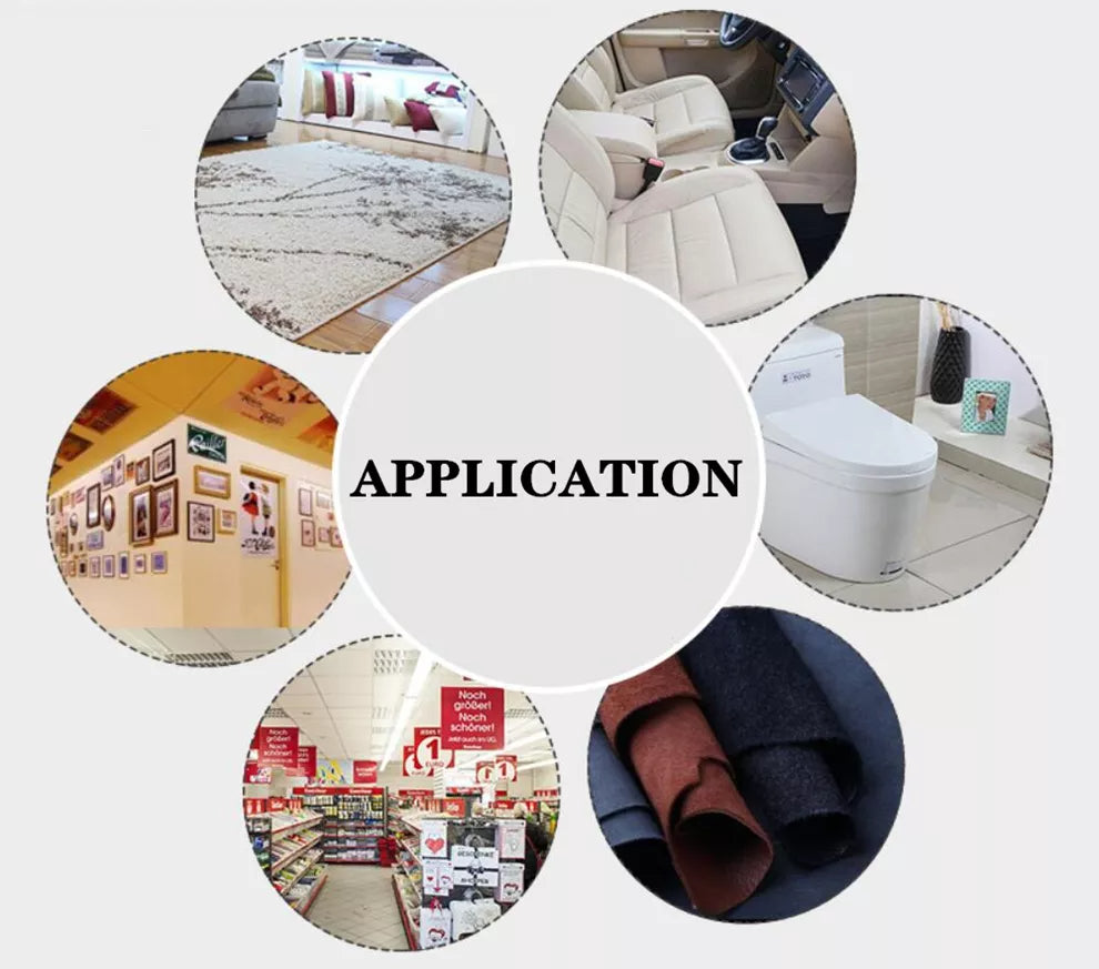 Multipurpose Adhesive Wall Mounting Tape 10M  Strong & Traceless - Ideal for Carpets Photo Frames, Shampoo Bottles - Easy Application