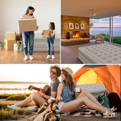 Air Mattress with Built-In Pump – Comfortable Inflatable Bed