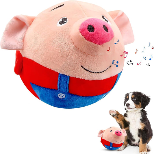 Dancing & Singing Pig Plush Toy – Interactive Moving Pet Toy