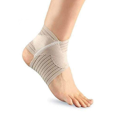 Elastic Ankle Support Brace - Breathable Compression for Sports & Pain
