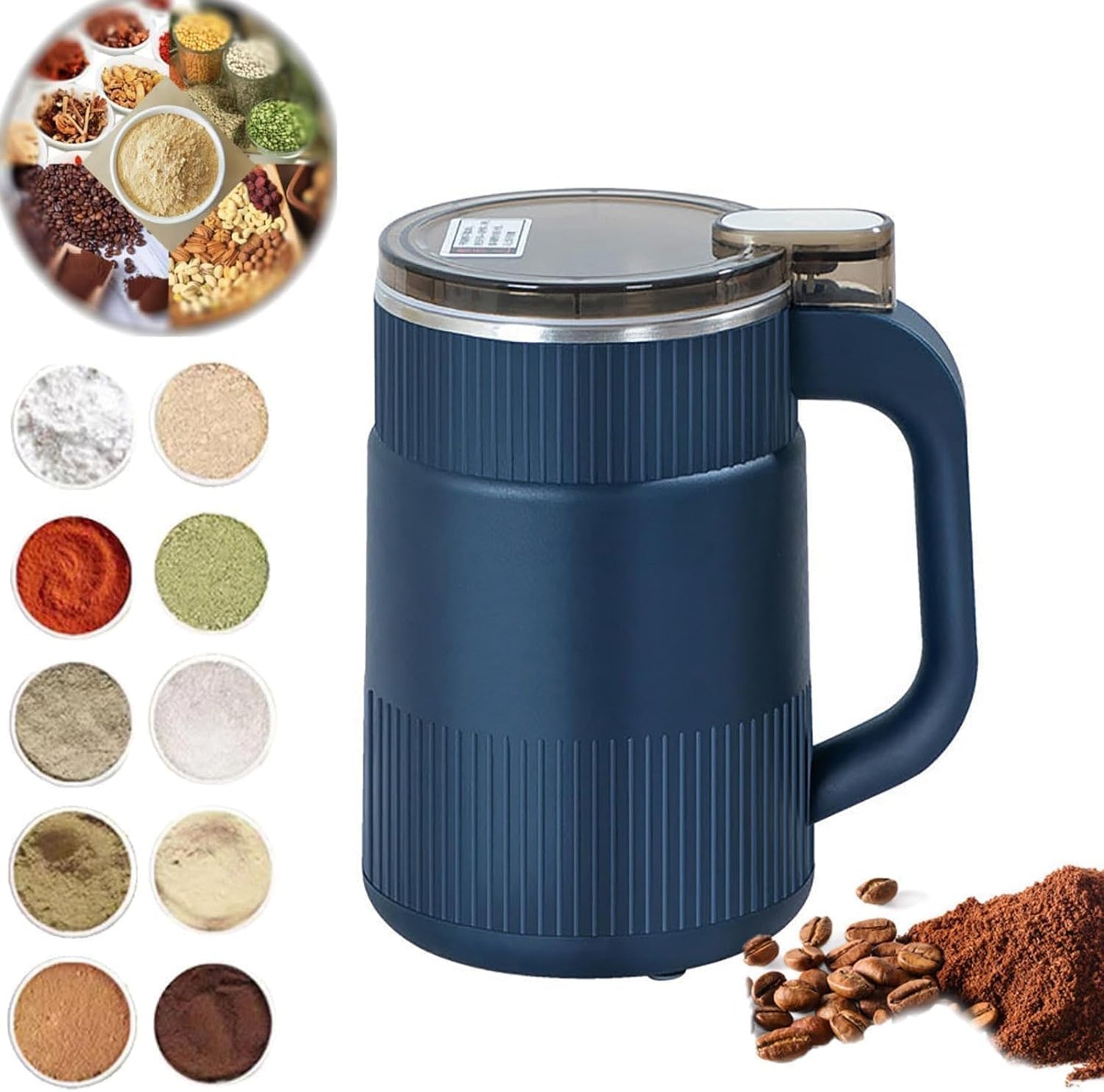 Electric Spice & Coffee Grinder 200W Stainless Steel Grinder