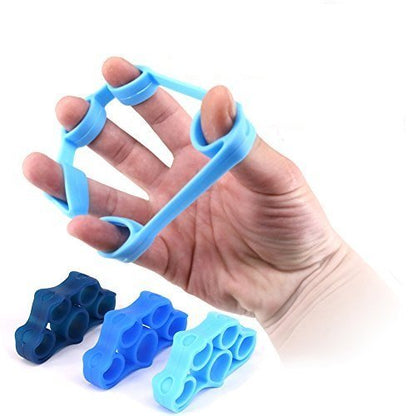 Finger Stretcher & Hand Grip Strengthener Bands Set of 3