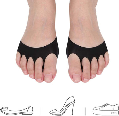 Five Finger Forefoot Cushion Socks Invisible Pain Relief Foot Care Pro