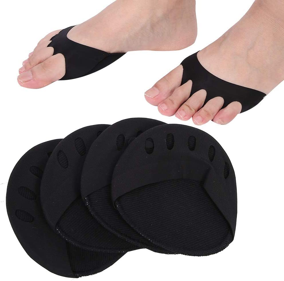 Five Finger Forefoot Cushion Socks Invisible Pain Relief Foot Care Pro