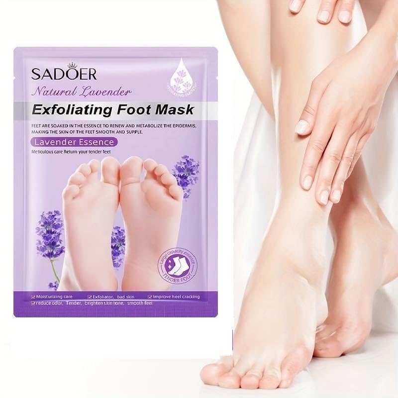 Foot Peel Mask for Women (LAVENDER)