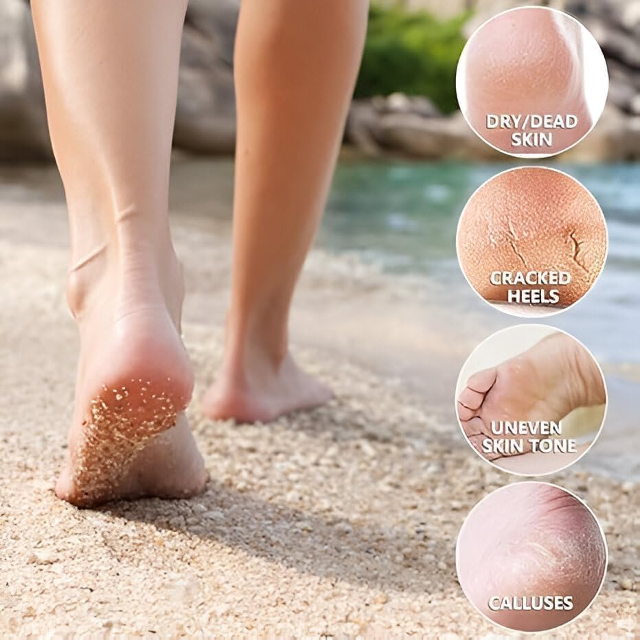 Foot Peel Mask for Women (LAVENDER)