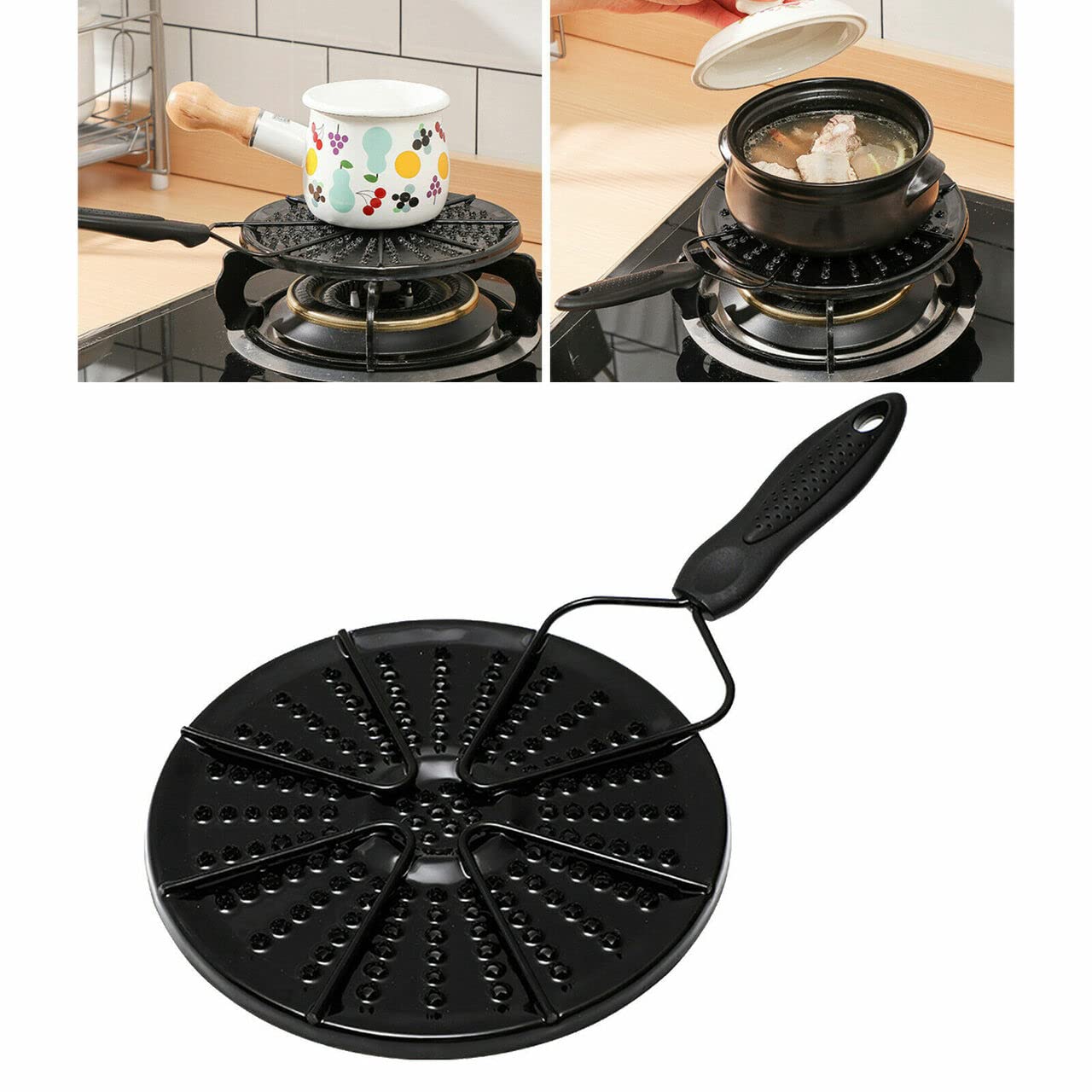 🔥 Heat Diffuser Plate for Gas Stove – Even Heat Cooking
