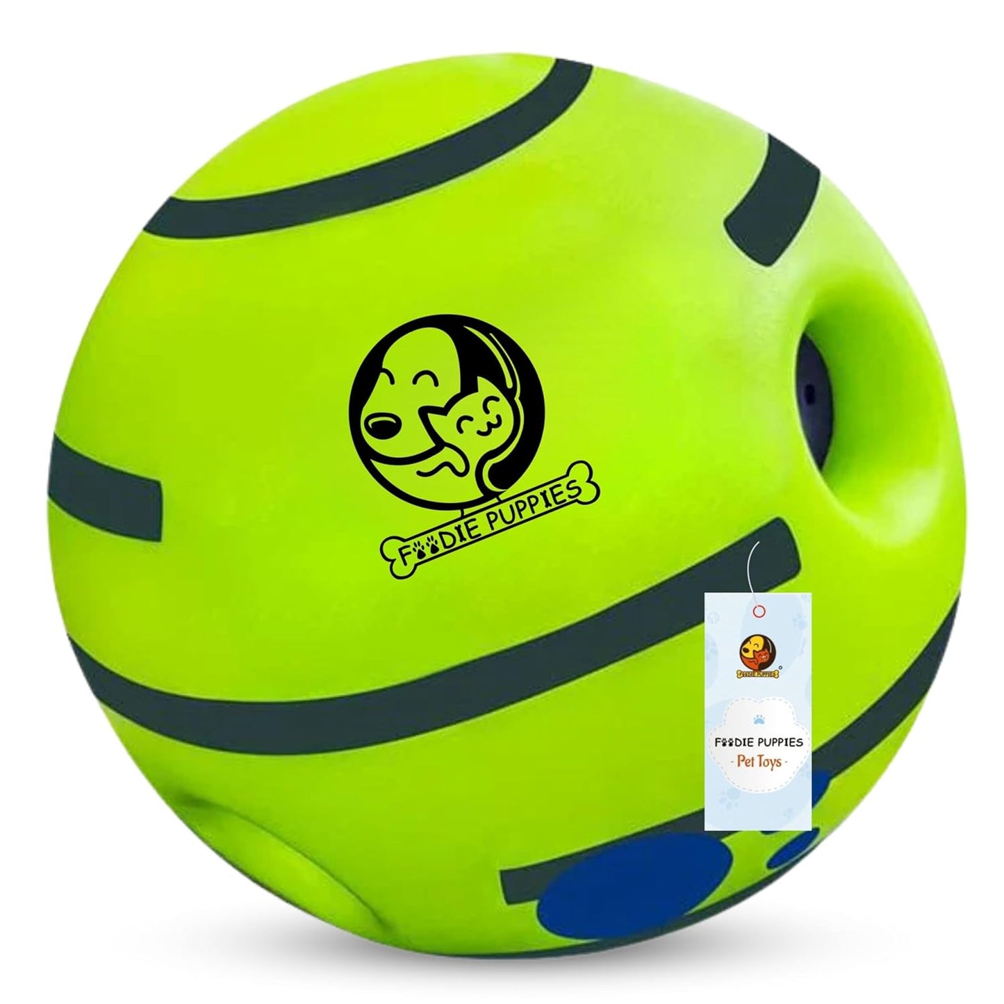 Interactive Giggle Squeaky Dog Ball | Durable Chew Toy & IQ Play