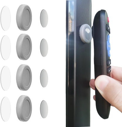 Magnetic Wall Mount Remote Holder (4-Pack, No Drilling)