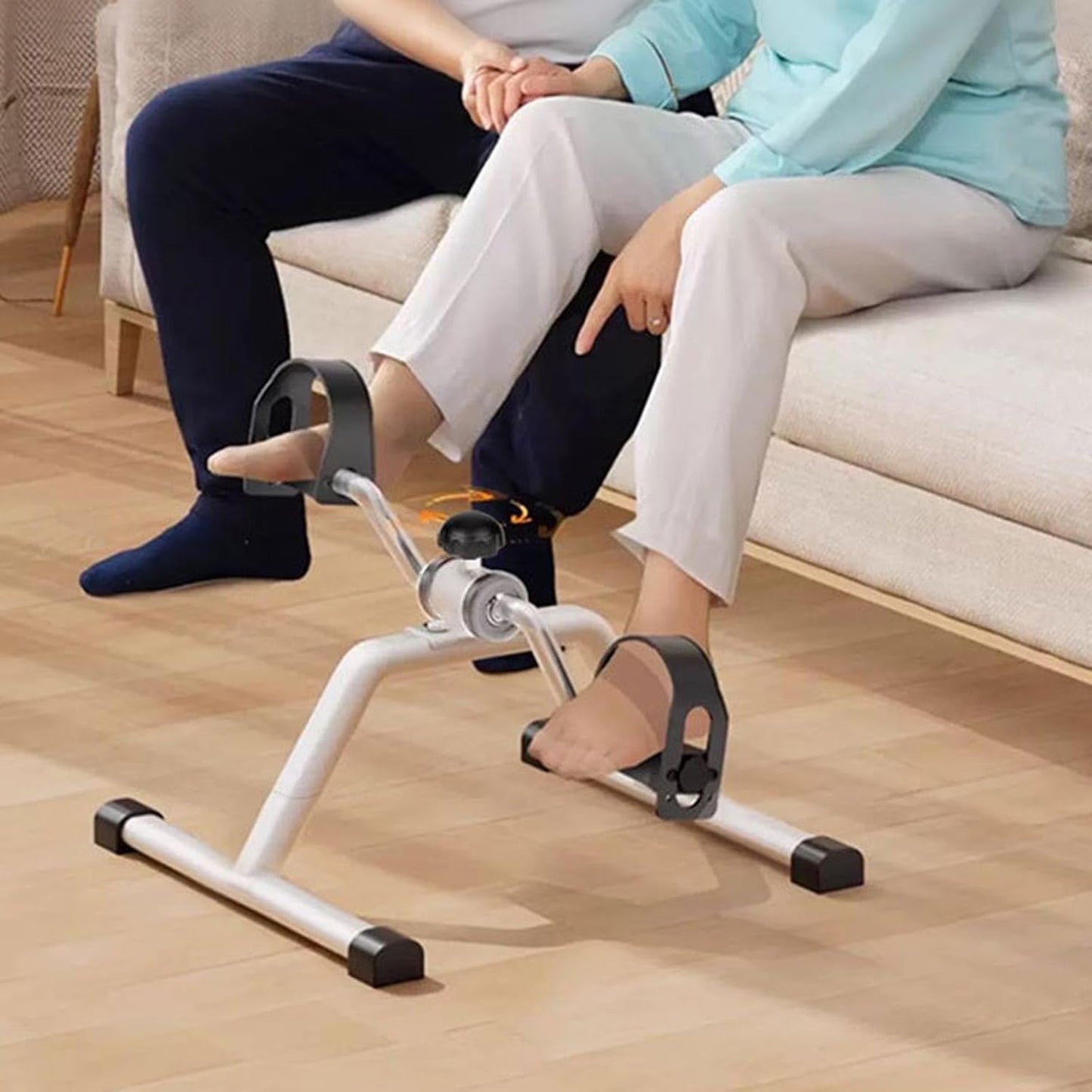 Mini Pedal Exerciser Fitness Bike for Home Cardio & Seniors