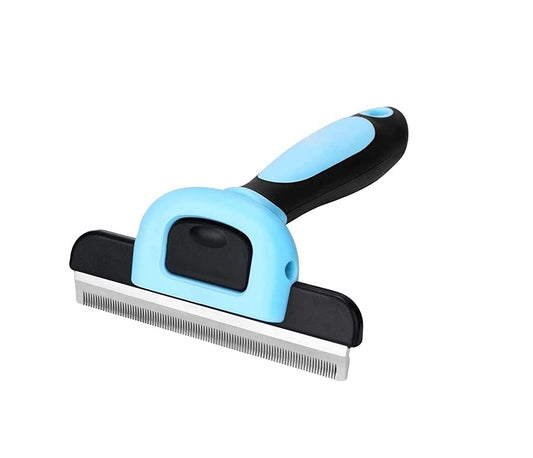 Pet Dematting & Deshedding Comb – Gentle Grooming Hair Tool