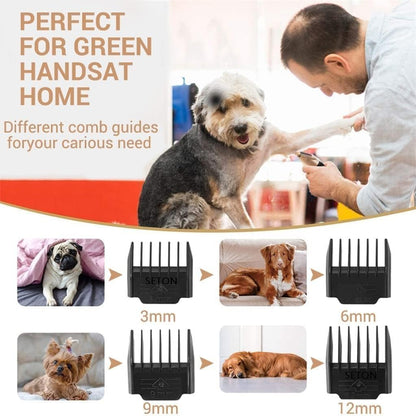 Pet Hair Trimmer – Rechargeable Quiet Clipper for Dogs & Cats