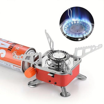 Portable Camping Gas Stove Lightweight Foldable Burner for Hiking Travel