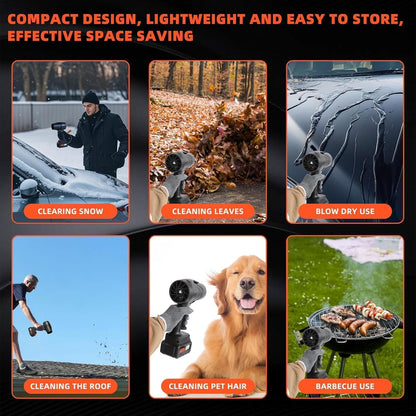 Portable Cordless Air Blower 48V – High Power Turbo Cleaner