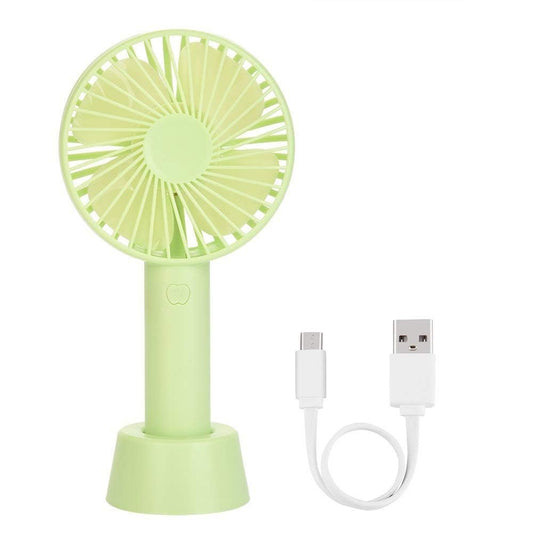 Portable USB Rechargeable Mini Fan 3 Speed Travel Desk