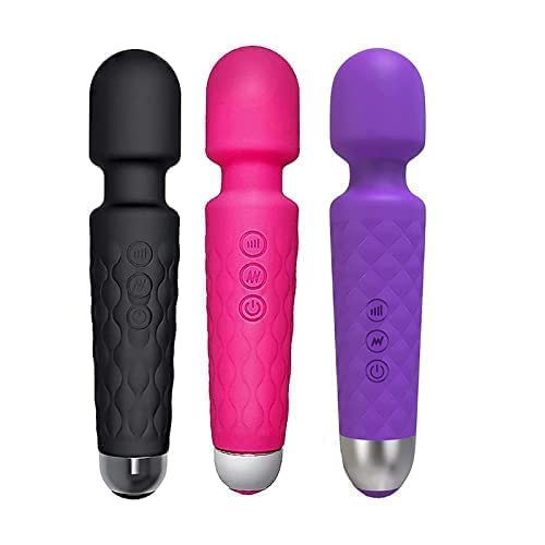 Rechargeable Wand Massager 10 Modes Waterproof Mini