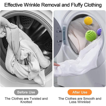 Reusable Silicone Laundry Ball – Lint, Hair & Dirt Remover