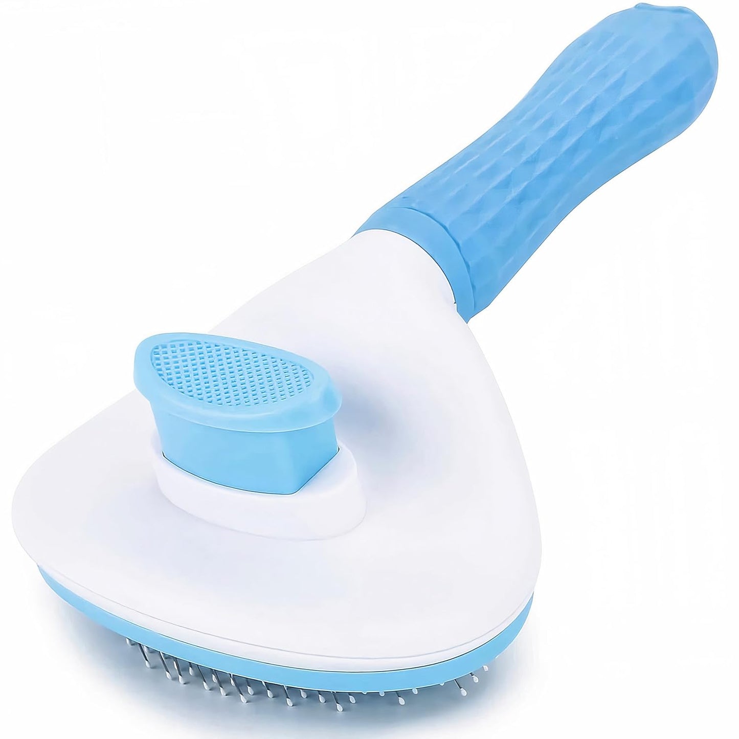 Self-Cleaning Slicker Brush – Dog & Cat Deshedding Tool