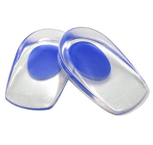 Silicone Gel Heel Protector Cups for Pain Relief and Foot Support Care