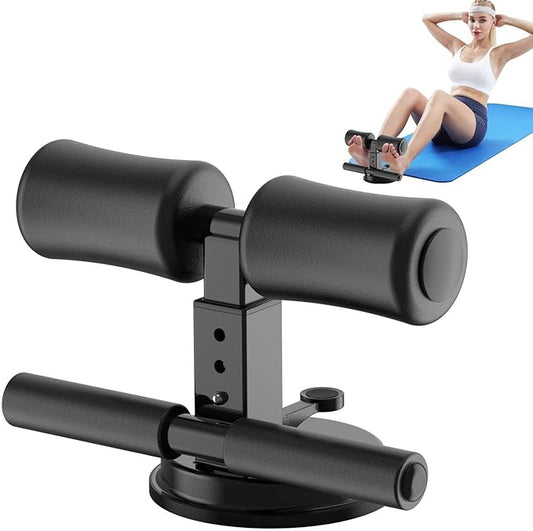 Sit-Up & Push-Up Assistant Exercise Tool with Suction for Home Gym