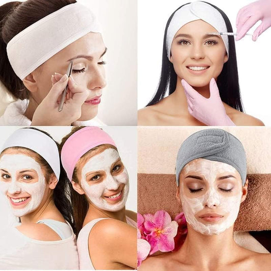 Soft Makeup Hair Band for Face Wash Skincare Spa Reusable