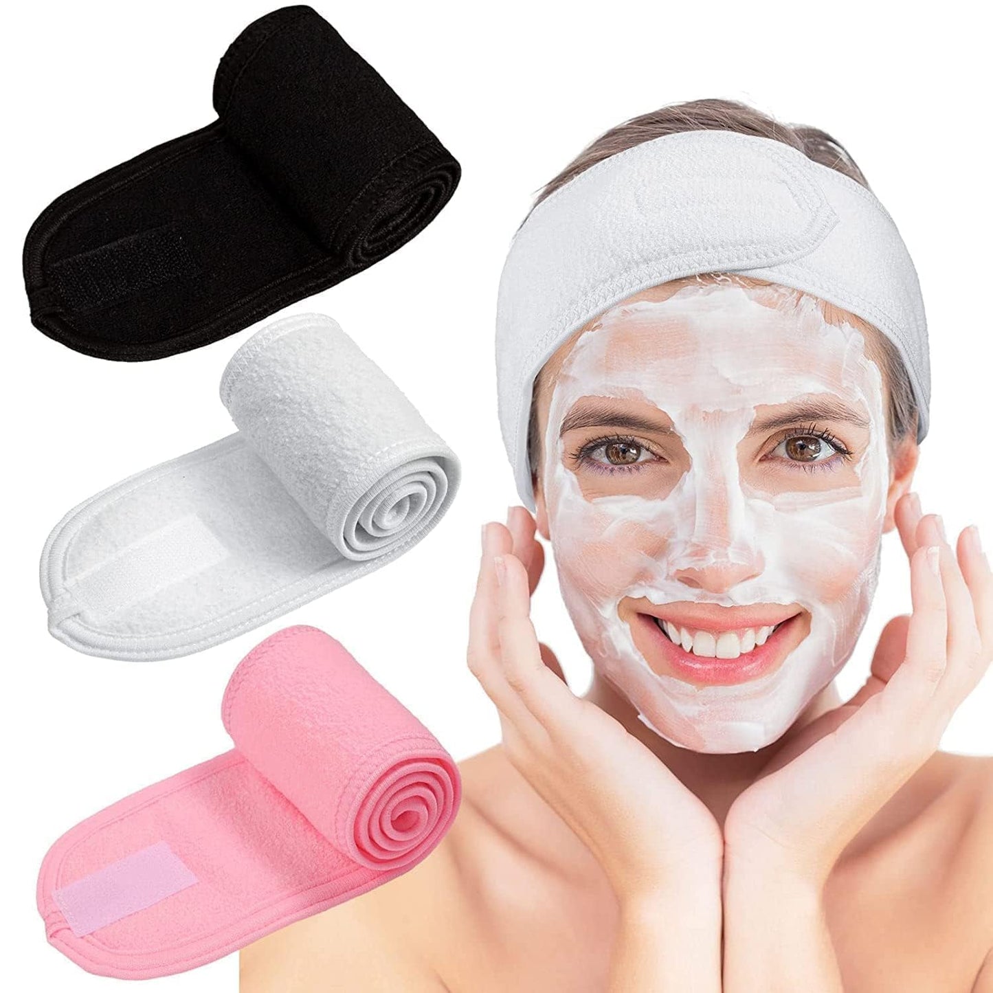 Soft Makeup Hair Band for Face Wash Skincare Spa Reusable