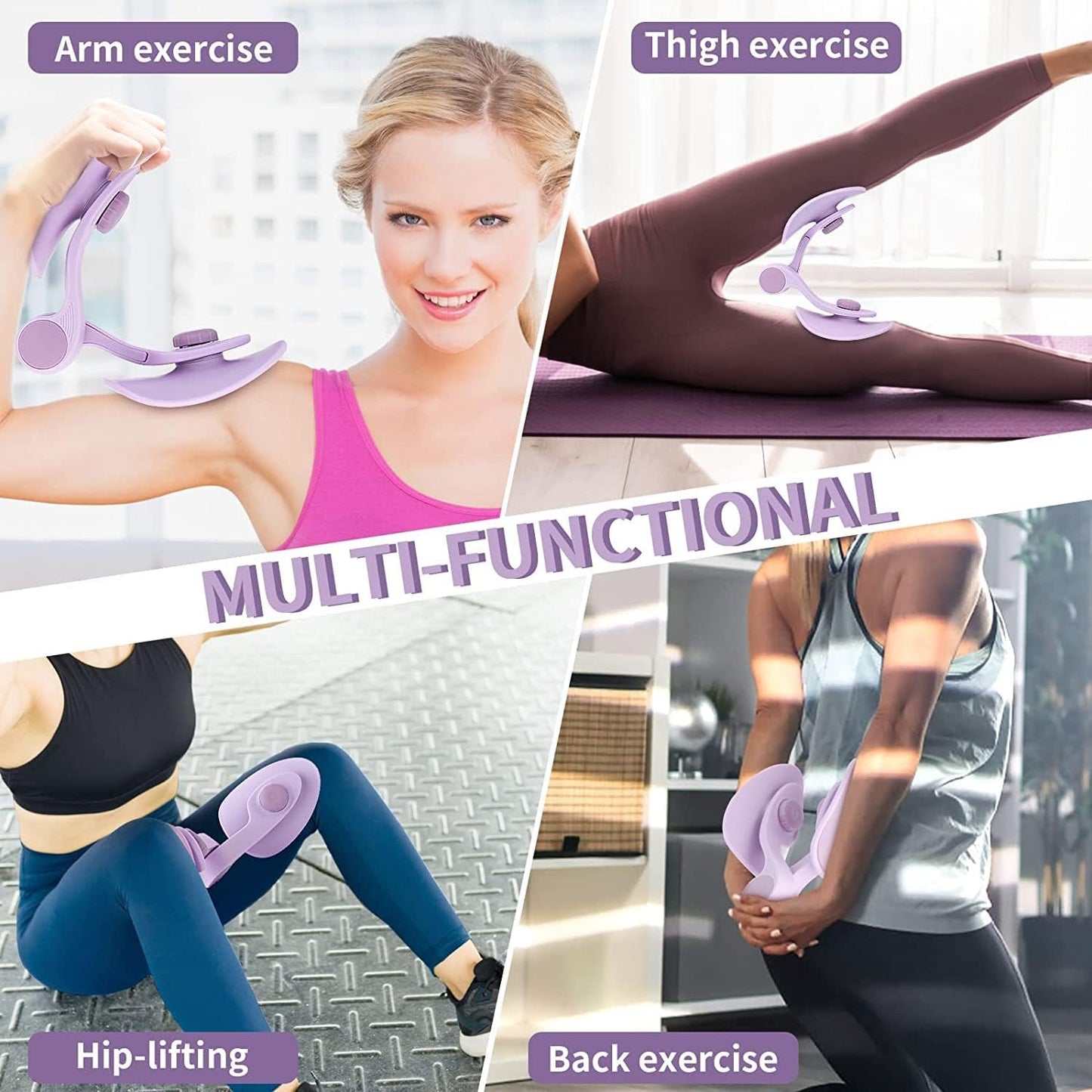 Thigh Master Exercise Tool Pelvic Floor Trainer for Home & Gym